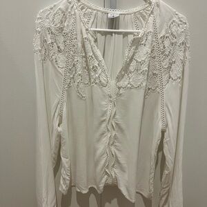 Castro white women’s top size XL used